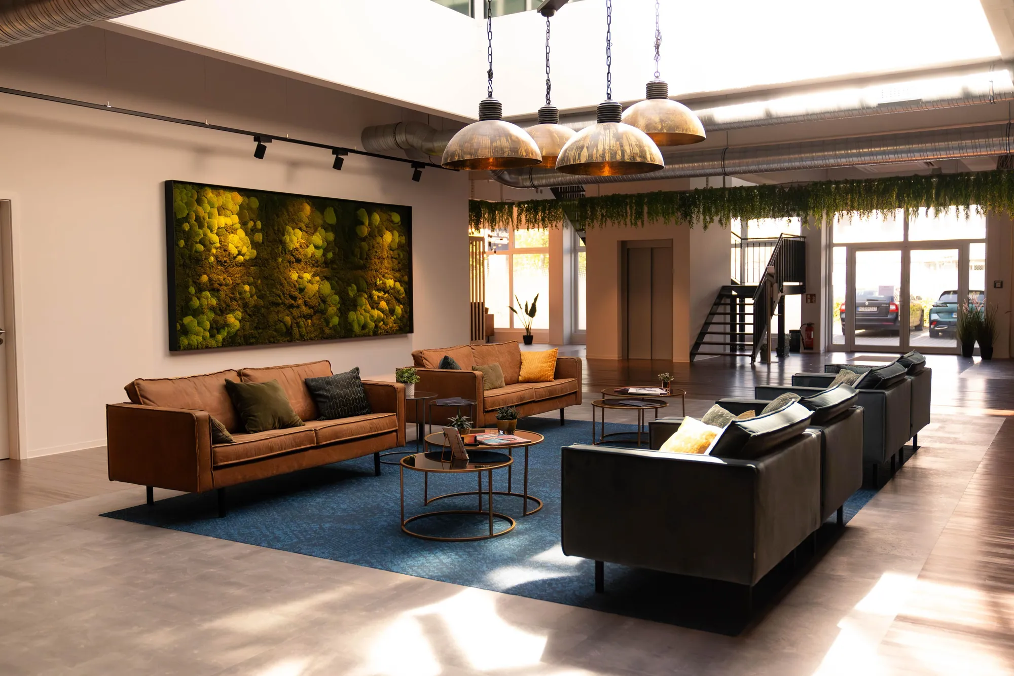 Lounge im Therapiezentrum Beck & Kollegen